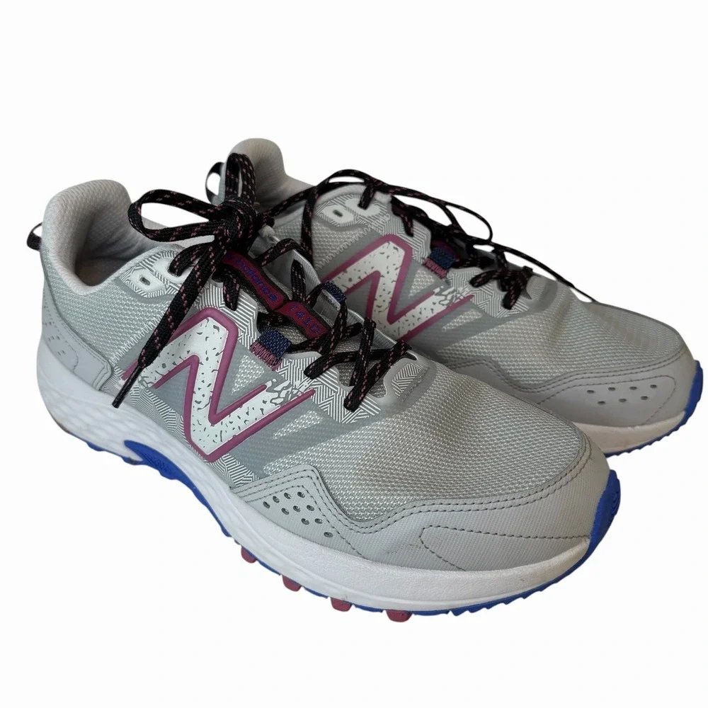 New Balance Unisex WT410LR8 Gray T410 Comfort Size 12W 10.5M Trail Running Shoes